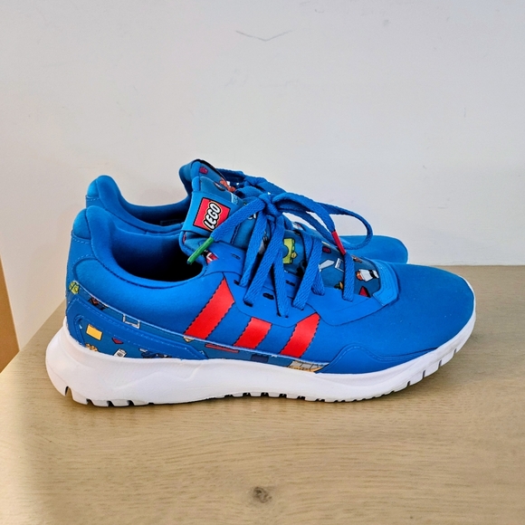 ADIDAS ORIGINALS FLEX X LEGO UNISEX KIDS SHOES, GZ3598, size US 5Y - Picture 4 of 6